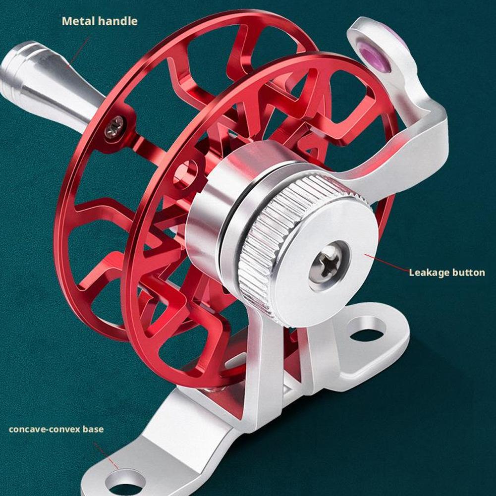 Mini Carretilha de Pesca Total - Ice Fishing Reel avaliação e preço