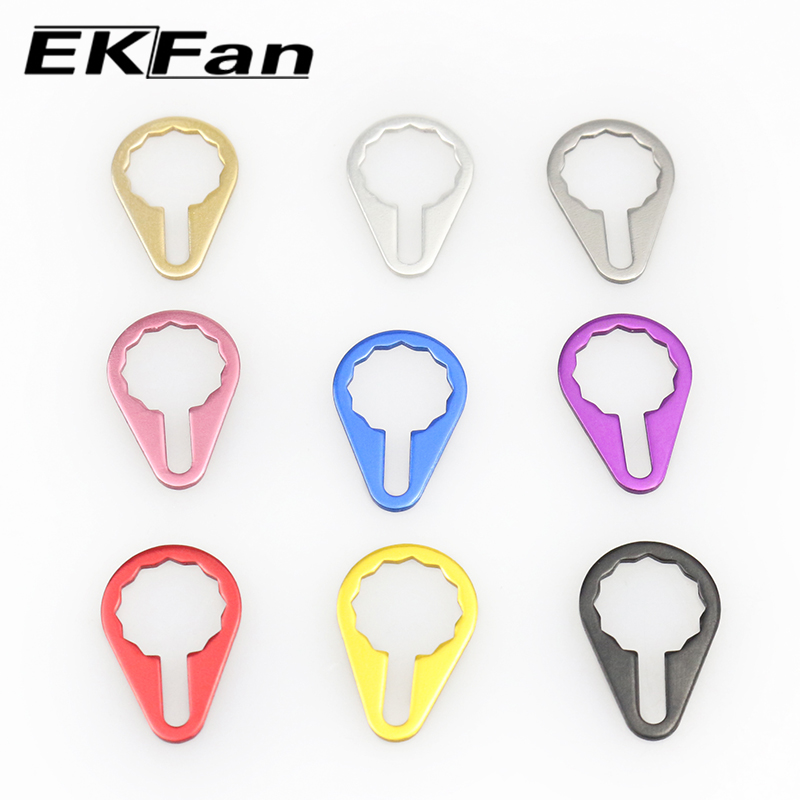 Ekfan m7 m8 liga porcas placa  - Reel Drag Knob avaliação e preço